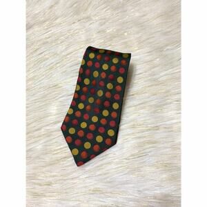 CLAUDIO LUGLI Men's 100% Silk Polk-dot Ties